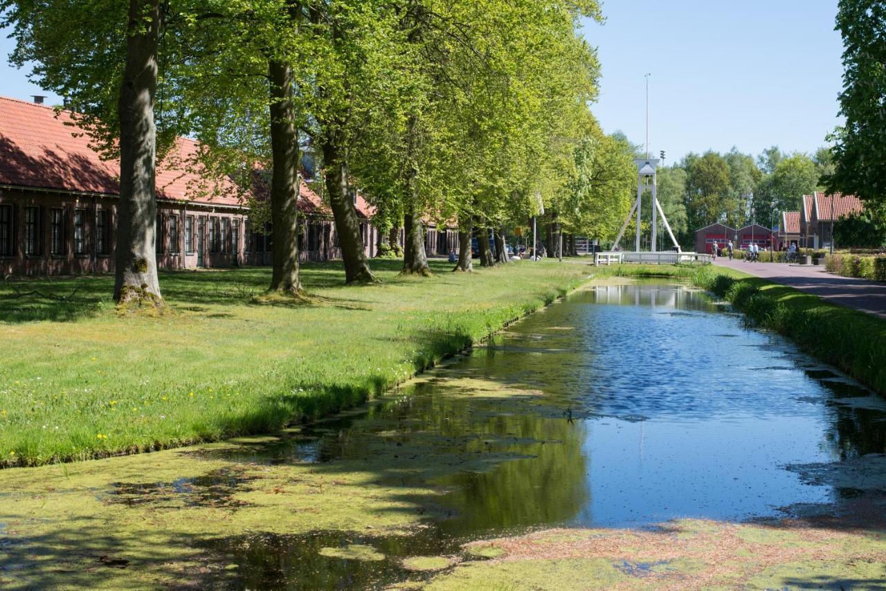 4P Chalet Tolve Met 4 Fietsen Vlakbij Natuurgebieden Drents Friese Wold, Fochteloerveen En Gevangenisdorp Veenhuizen Oosterwolde  Exterior foto