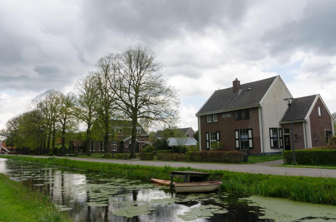 4P Chalet Tolve Met 4 Fietsen Vlakbij Natuurgebieden Drents Friese Wold, Fochteloerveen En Gevangenisdorp Veenhuizen Oosterwolde  Exterior foto